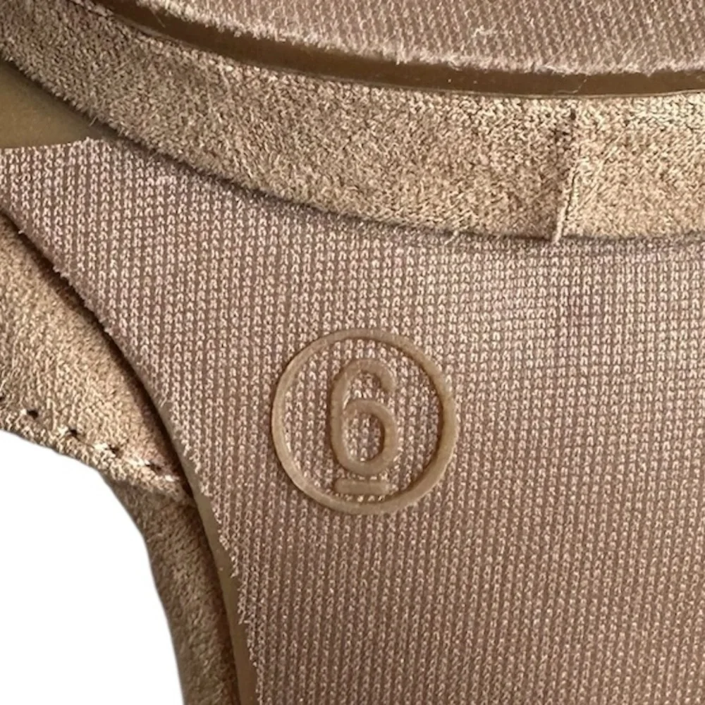 Lulu’s Dorian Natural Suede Lace-Up Platform Heels - Picture 12 of 16